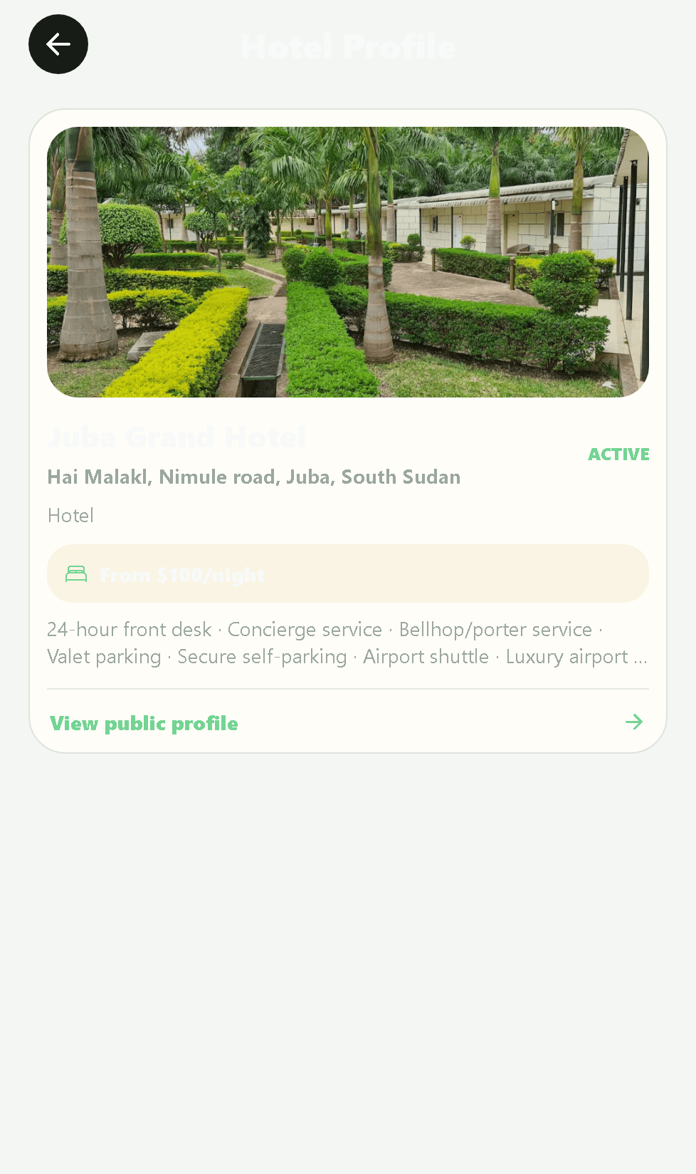 The real Ramah Digital property management screen